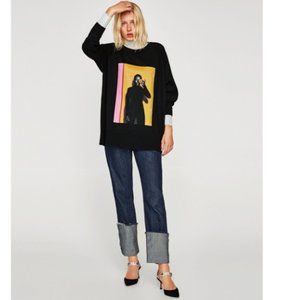 Sade Sweatshirt Dress Vintage by Zara Rare Size Small Oversized